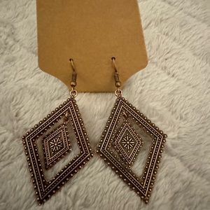 Bronze earrings